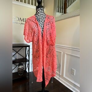 Crochet Cardigan Swimsuit Cover up  (Cart D-103)